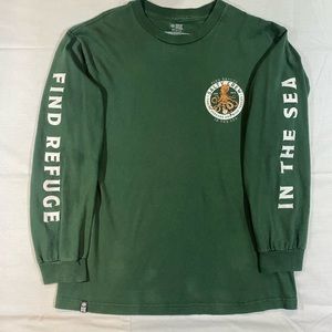 Salty Crew green graphic long sleeve